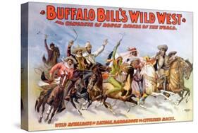 Buffalo Bill's Wild West, Rough Riders-Science Source-Stretched Canvas