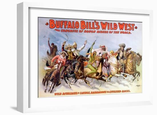 Buffalo Bill's Wild West, Rough Riders-Science Source-Framed Giclee Print