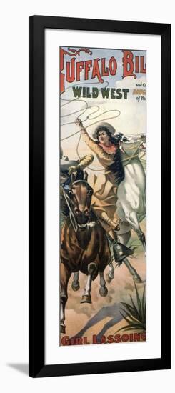 Buffalo Bill's Wild West Show, 1898, USA-null-Framed Giclee Print