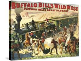 Buffalo Bill's Wild West Show, 1907, USA-null-Stretched Canvas