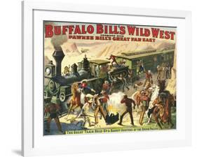 Buffalo Bill's Wild West Show, 1907, USA-null-Framed Giclee Print