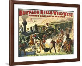 Buffalo Bill's Wild West Show, 1907, USA-null-Framed Giclee Print