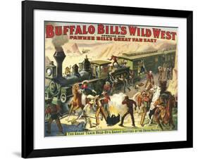 Buffalo Bill's Wild West Show, 1907, USA-null-Framed Giclee Print