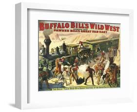 Buffalo Bill's Wild West Show, 1907, USA-null-Framed Giclee Print