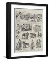 Buffalo Bill's Wild West Show at the American Exhibition, Earl's Court-Alfred Chantrey Corbould-Framed Giclee Print