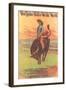 Buffalo Bill's Wild West Show Poster, Bucking Steer-null-Framed Art Print