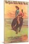 Buffalo Bill's Wild West Show Poster, Bucking Steer-null-Mounted Art Print