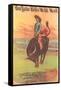 Buffalo Bill's Wild West Show Poster, Bucking Steer-null-Framed Stretched Canvas