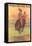 Buffalo Bill's Wild West Show Poster, Bucking Steer-null-Framed Stretched Canvas