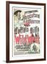 Buffalo Bill's Wild West Show Poster, England-null-Framed Art Print