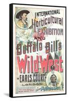 Buffalo Bill's Wild West Show Poster, England-null-Framed Stretched Canvas