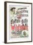 Buffalo Bill's Wild West Show Poster, England-null-Framed Art Print