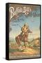 Buffalo Bill's Wild West Show Poster, Scout on Horse-null-Framed Stretched Canvas