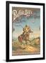 Buffalo Bill's Wild West Show Poster, Scout on Horse-null-Framed Art Print