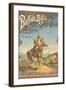 Buffalo Bill's Wild West Show Poster, Scout on Horse-null-Framed Art Print