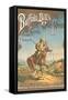 Buffalo Bill's Wild West Show Poster, Scout on Horse-null-Framed Stretched Canvas