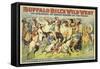Buffalo Bill's Wild West Show-null-Framed Stretched Canvas