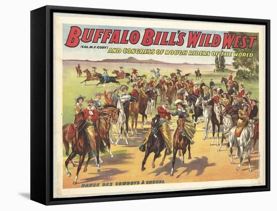 Buffalo Bill's wild west-null-Framed Stretched Canvas