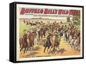 Buffalo Bill's wild west-null-Framed Stretched Canvas