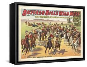 Buffalo Bill's wild west-null-Framed Stretched Canvas