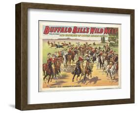 Buffalo Bill's wild west-null-Framed Giclee Print