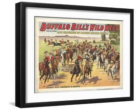 Buffalo Bill's wild west-null-Framed Giclee Print