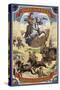 Buffalo Bill Scene - Golden, Colorado-Lantern Press-Stretched Canvas