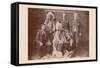 Buffalo Bill, Sitting Bull, and Others-null-Framed Stretched Canvas