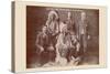 Buffalo Bill, Sitting Bull, and Others-null-Stretched Canvas