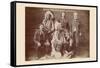 Buffalo Bill, Sitting Bull, and Others-null-Framed Stretched Canvas