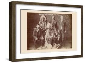 Buffalo Bill, Sitting Bull, and Others-null-Framed Premium Giclee Print