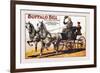 Buffalo Bill: Still Holds the Reins-null-Framed Premium Giclee Print