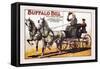 Buffalo Bill: Still Holds the Reins-null-Framed Stretched Canvas