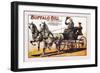 Buffalo Bill: Still Holds the Reins-null-Framed Art Print