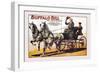 Buffalo Bill: Still Holds the Reins-null-Framed Art Print