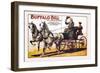 Buffalo Bill: Still Holds the Reins-null-Framed Art Print