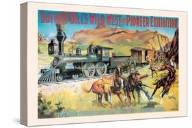 Buffalo Bill: The Great Train Hold Up-null-Stretched Canvas