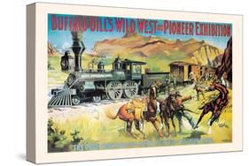 Buffalo Bill: The Great Train Hold Up-null-Stretched Canvas