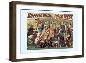 Buffalo Bill: The Maze-null-Framed Art Print