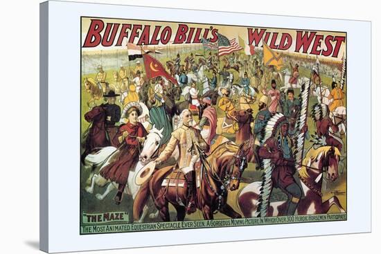Buffalo Bill: The Maze-null-Stretched Canvas