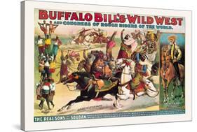 Buffalo Bill: The Real Sons of the Soudan-null-Stretched Canvas