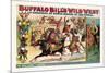 Buffalo Bill: The Real Sons of the Soudan-null-Mounted Art Print