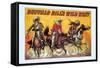 Buffalo Bill: Three Riders-null-Framed Stretched Canvas