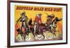 Buffalo Bill: Three Riders-null-Framed Art Print