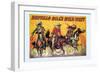 Buffalo Bill: Three Riders-null-Framed Premium Giclee Print