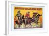 Buffalo Bill: Three Riders-null-Framed Art Print