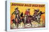 Buffalo Bill: Three Riders-null-Stretched Canvas