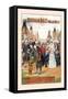 Buffalo Bill: Visit of the Majesties-null-Framed Stretched Canvas