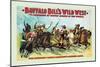 Buffalo Bill: Wild Rivalries of Savage, Barbarous and Civilized Races-null-Mounted Art Print