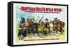 Buffalo Bill: Wild Rivalries of Savage, Barbarous and Civilized Races-null-Framed Stretched Canvas